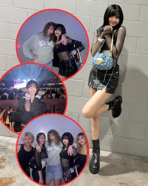 Lisa from BLACKPINK Joins Taylor Swift at The Eras Tour in Singapore, Shares Exclusive Behind-the-Scenes Moment on Instagram